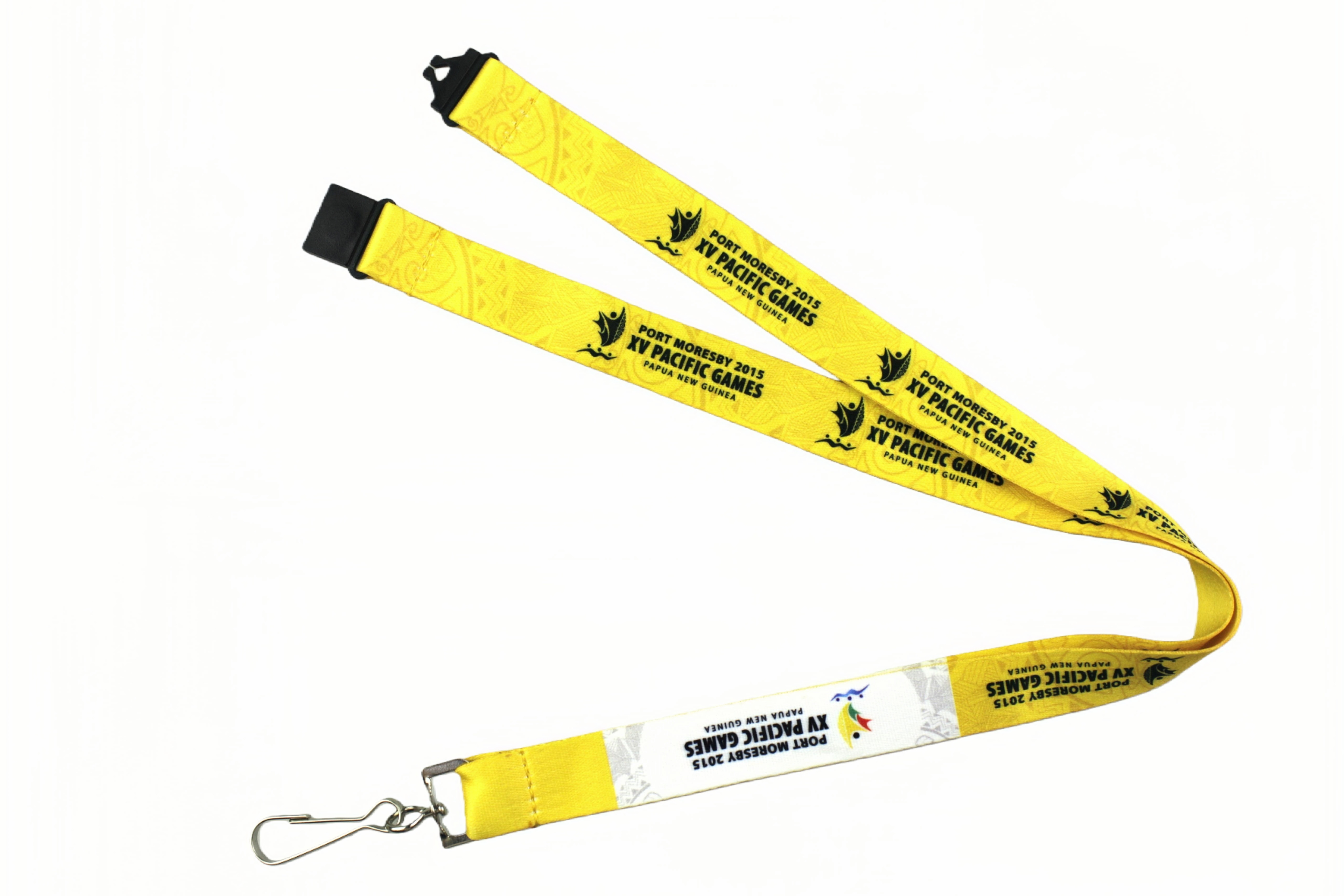 Lanyard With Clip And Clear Badge Holder