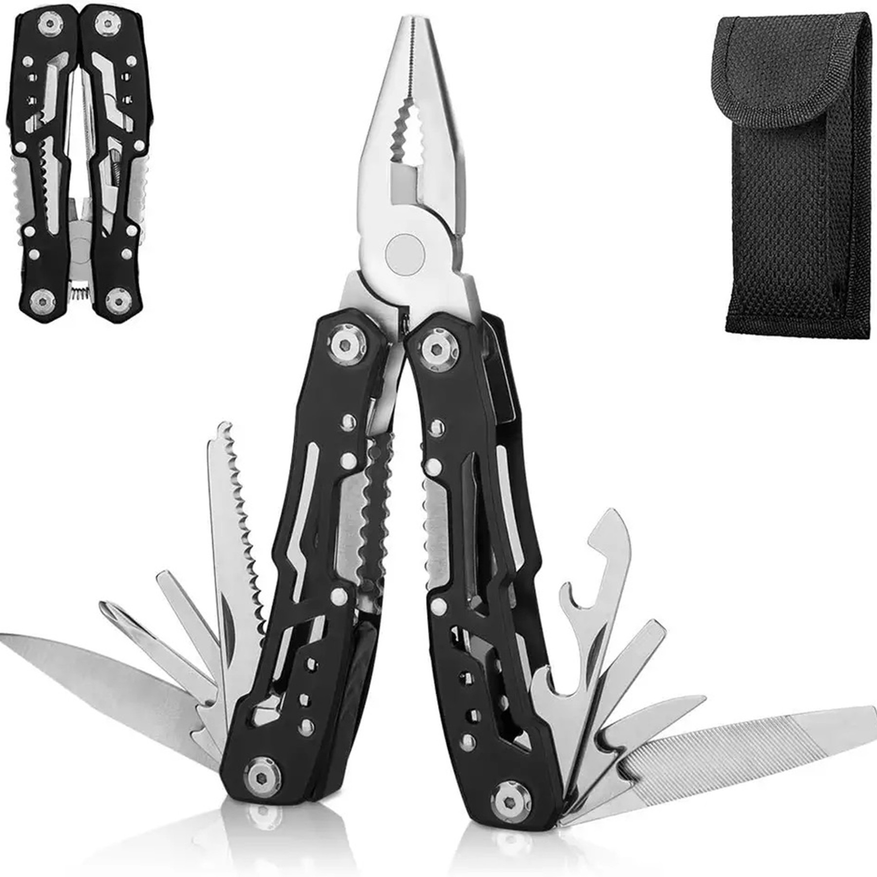 Foldable Multitool Pliers Set
