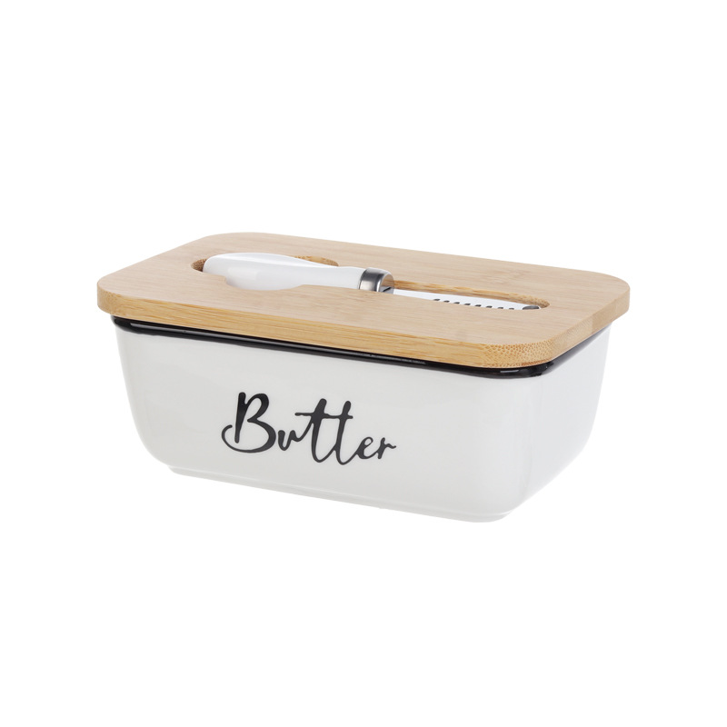 Butter Dish With Lid And Knife