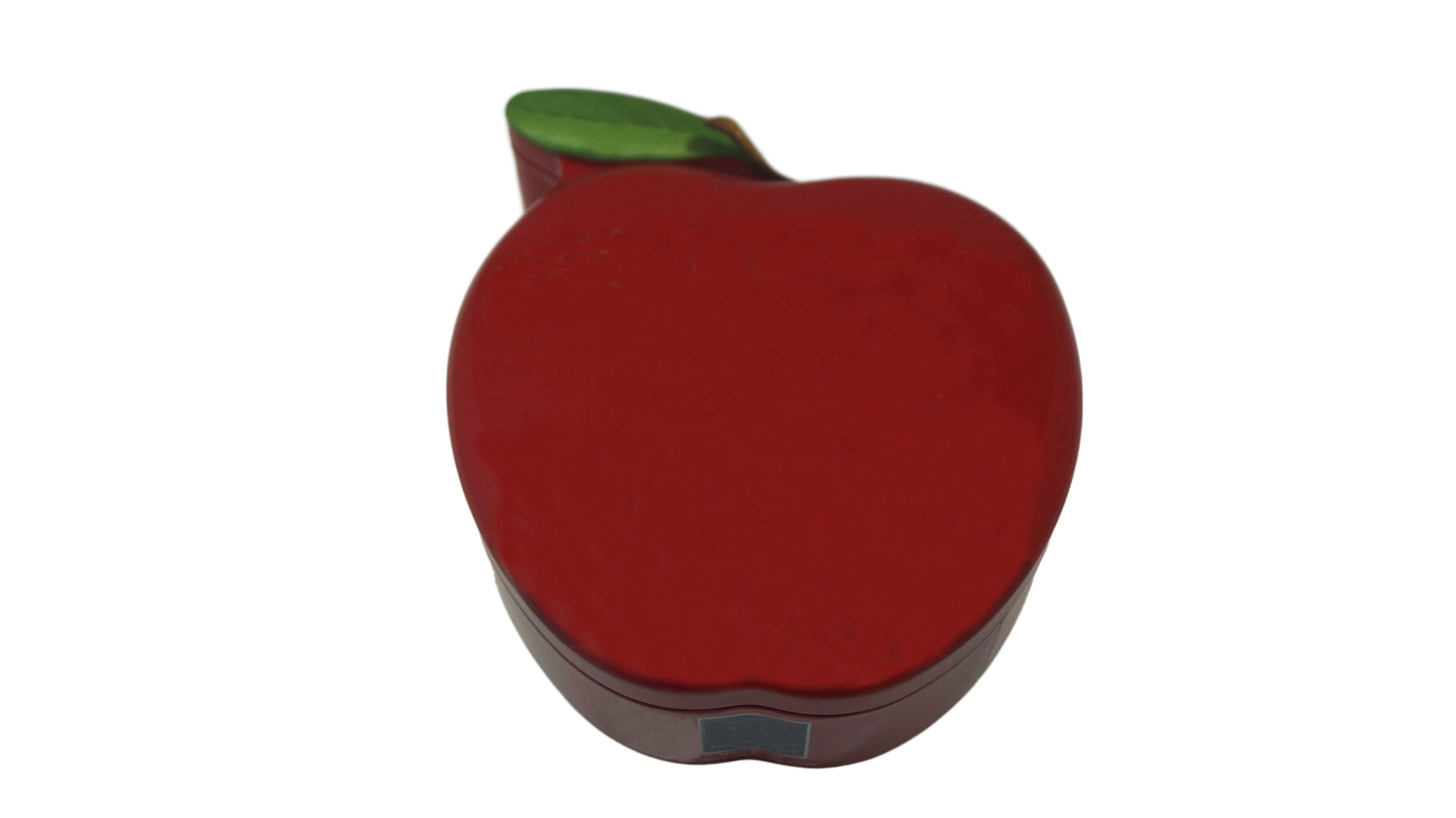 Apple Shaped Tinplate Box