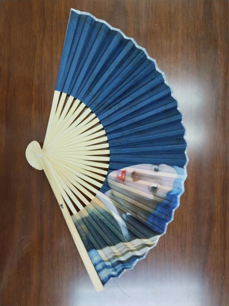 Custom Bamboo Folded Fan