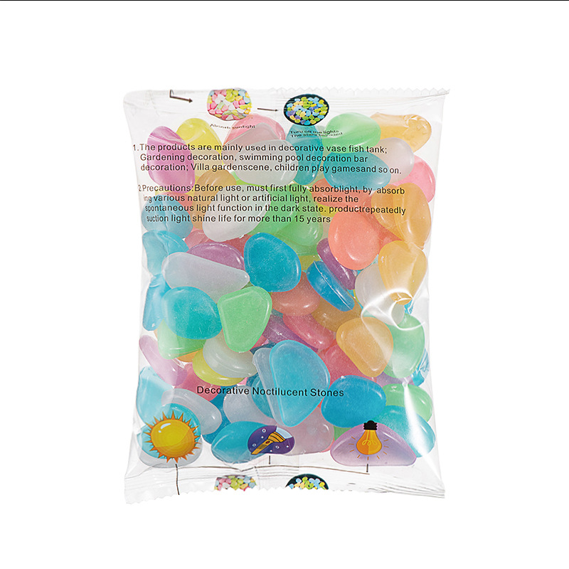 Glow In Dark Pebbles Stones 1000pcs