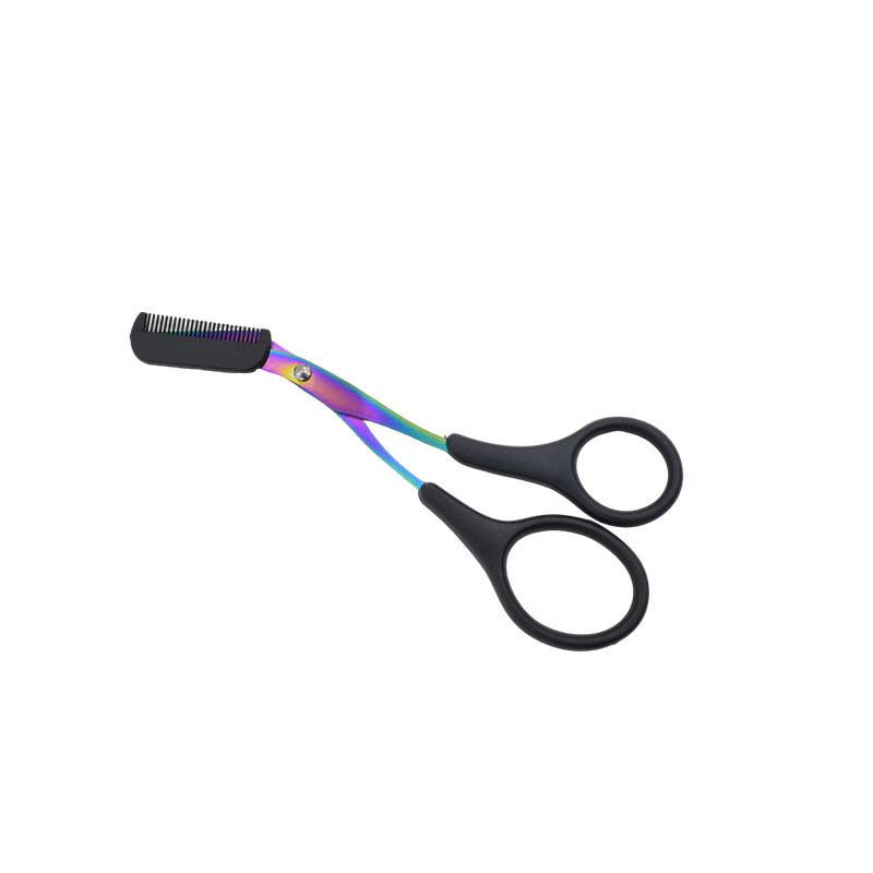 Colored Titanium Eyebrow Shear