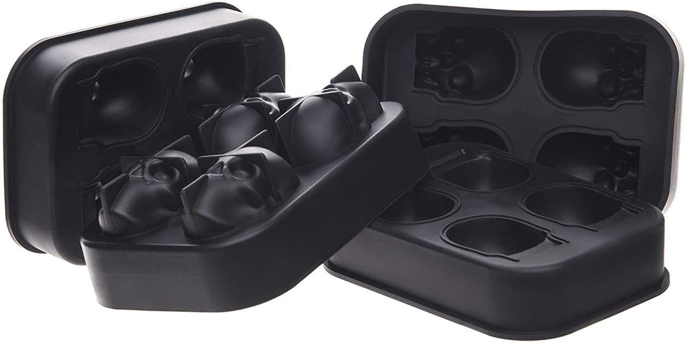 3d Skull Ice Cube Mold