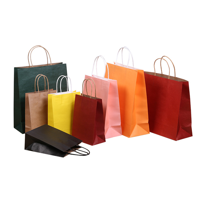 9" Kraft Paper Bag