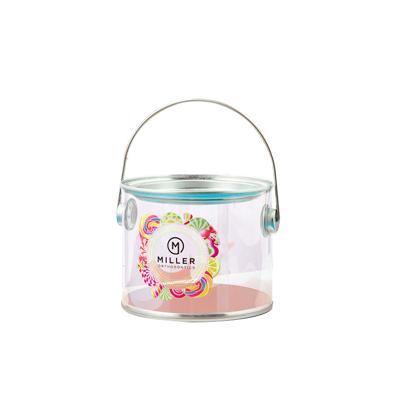 Clear Plastic Paint Cans