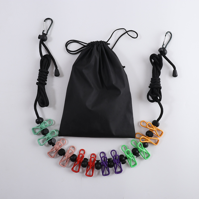 Retractable Portable Clothesline For Trav