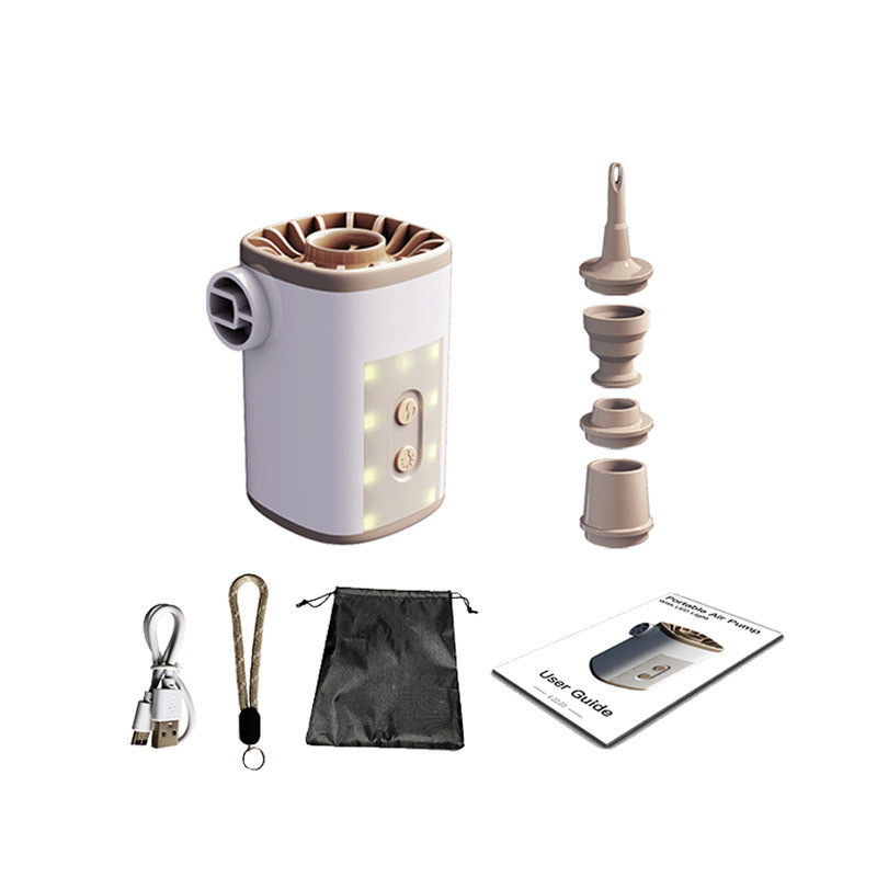 Air Pump With Camping Lantern For Mattres