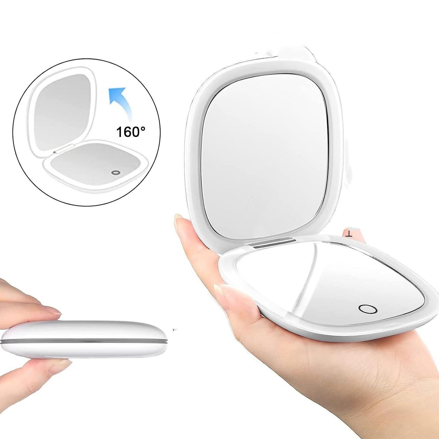 Magnifying Double Sided Dimmable Mirror