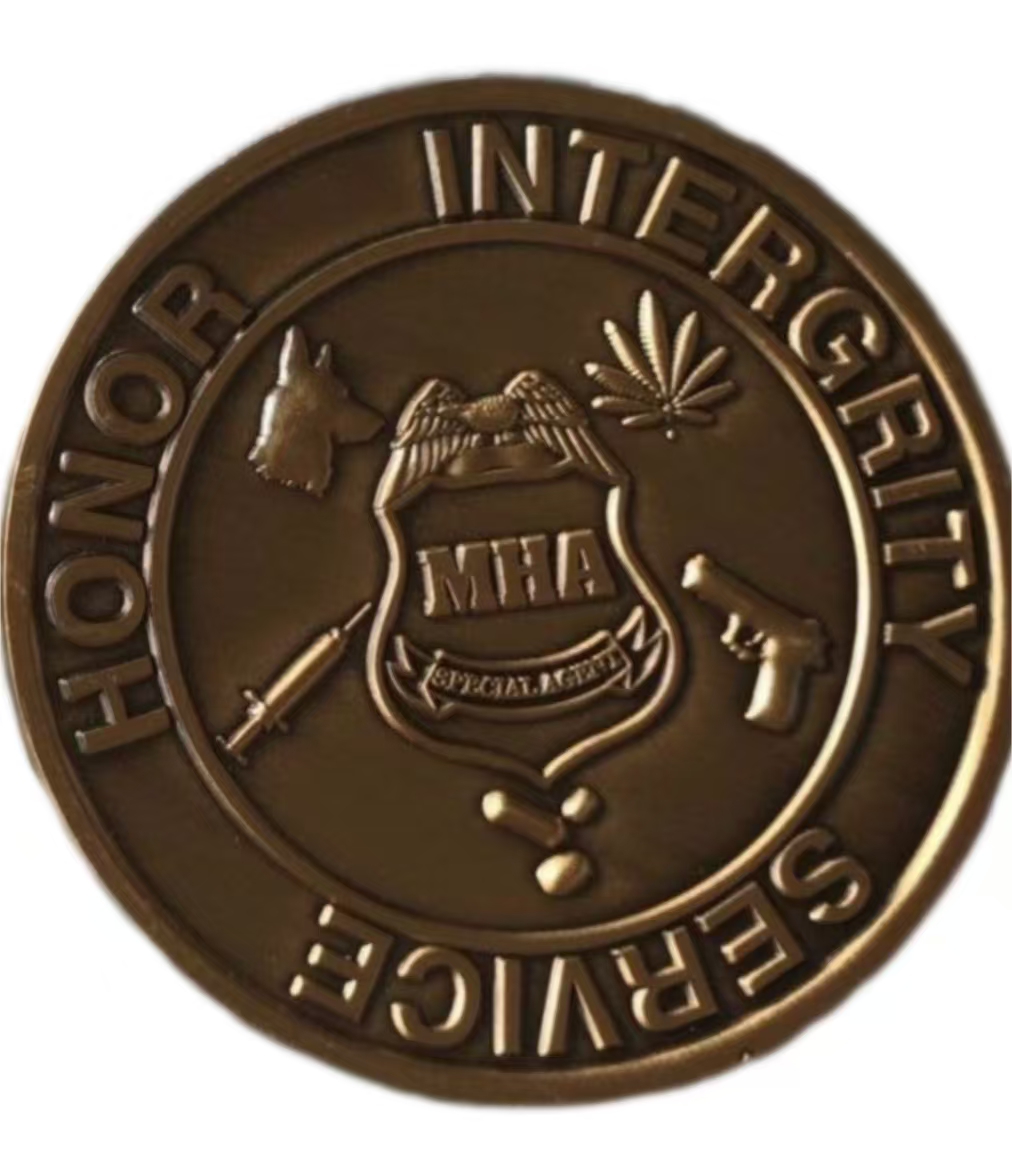 Metal Badge Commemorative Coin