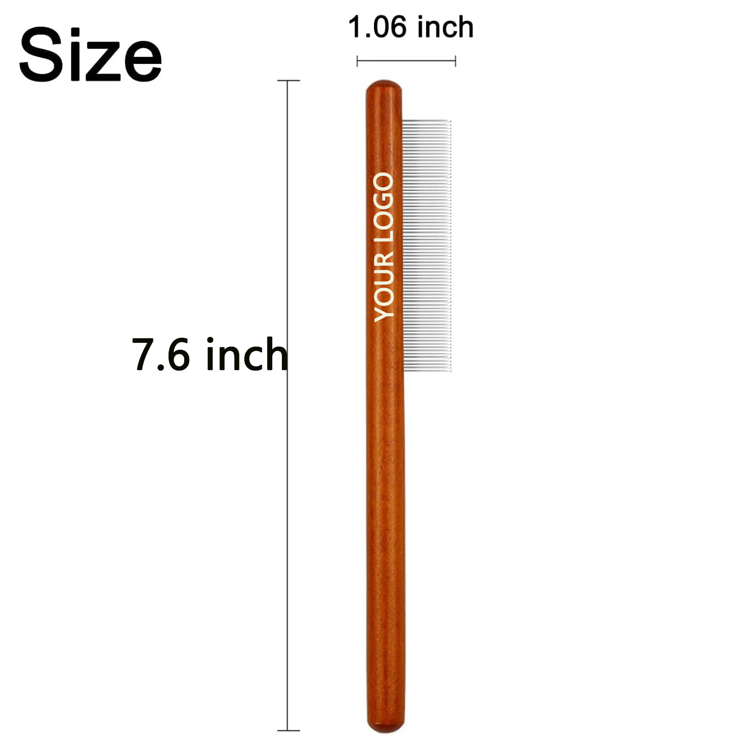 Wooden Small Dog Grooming Brush