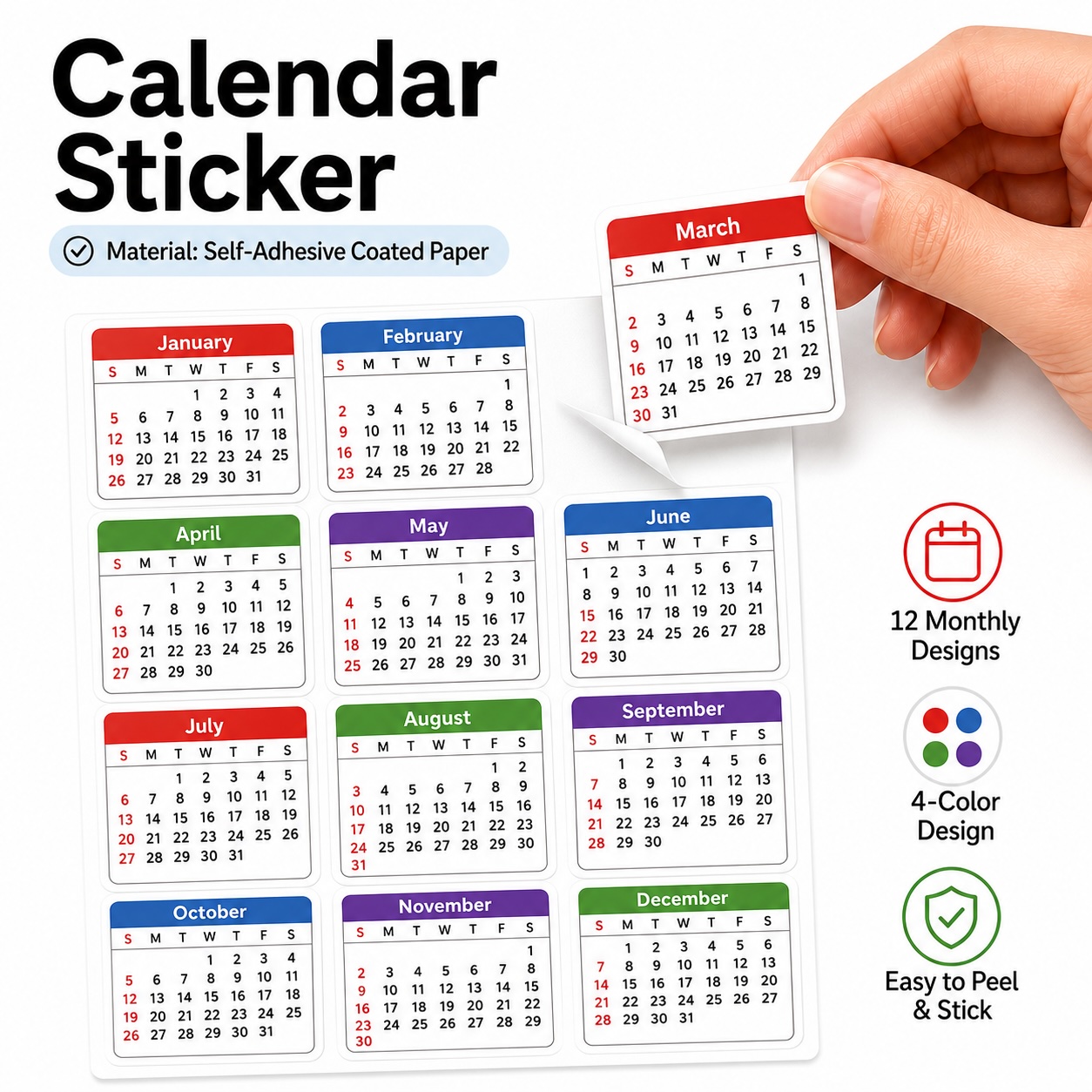 Calendar Sticker