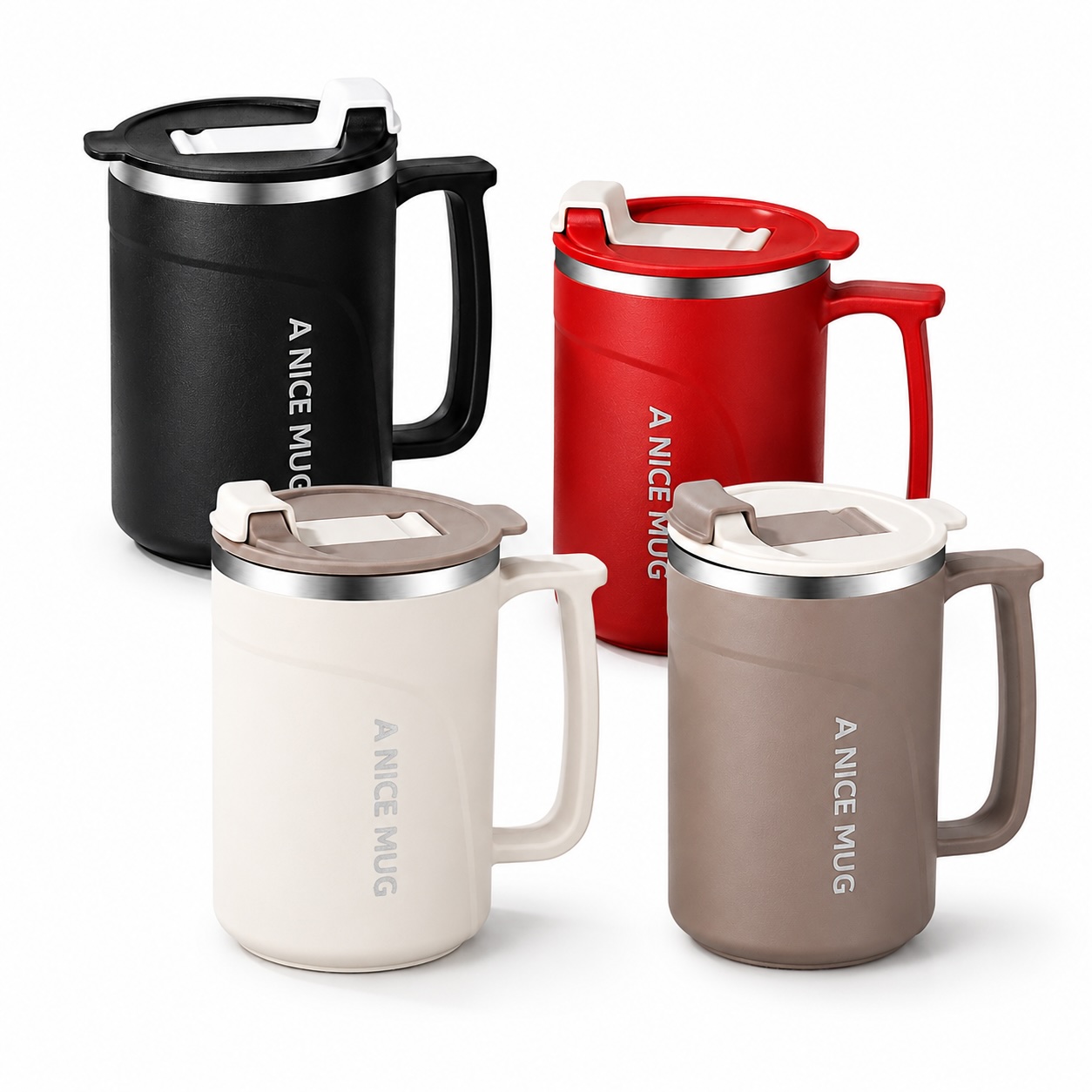 304 Stainless Steel Insulated Mug With Removable Tea Infuser