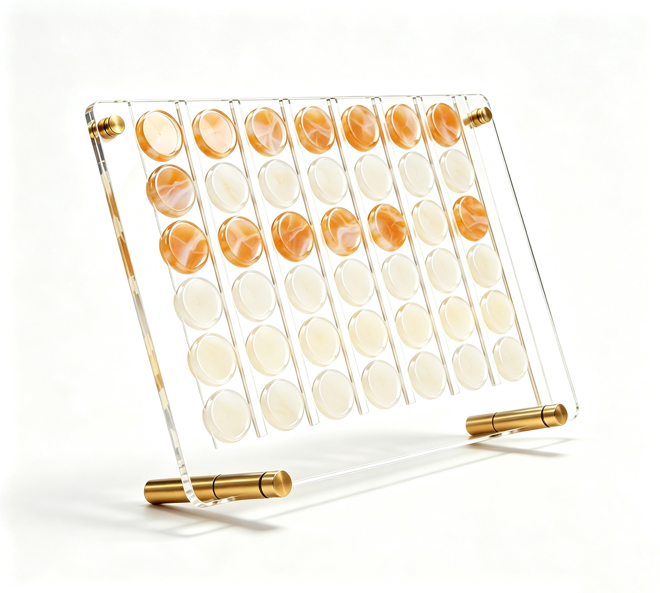 Acrylic Connect Four Game Set