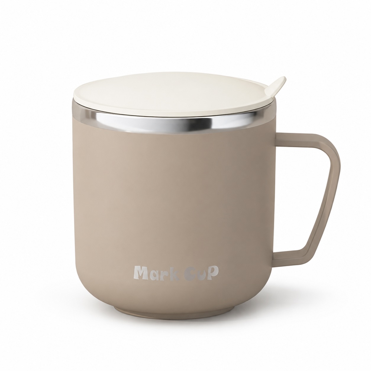 Lightweight 304 Stainless Steel Mug With Lid