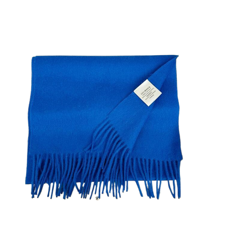 Pure Wool Narrow Scarf
