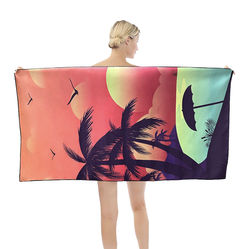 Custom Polyester Beach Towel