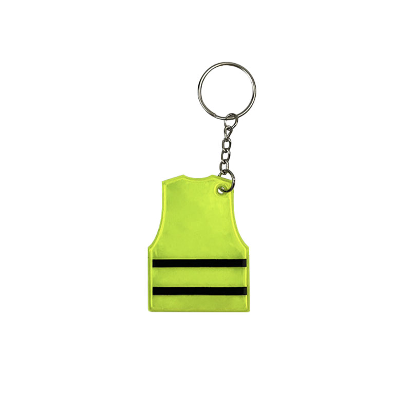 Reflective Vest Keychain Pendant