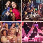 120ml Led Champagne Flute view 4