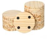 Round Wood Coaster view 1