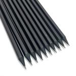 Black Wood With Eraser Pencil view 2