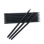 Black Wood With Eraser Pencil view 1