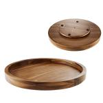 Wooden Rotating Tray view 3