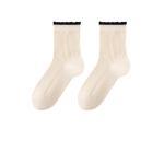 Mulberry Silk Wool Mid Tube Socks view 6