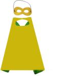 Adults Cape And Mask Set view 4
