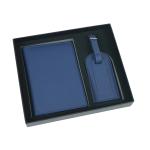 Leather Passport Clip Luggage Tag Set view 2