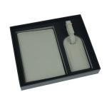 Leather Passport Clip Luggage Tag Set view 5