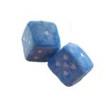 Short Plush Dice Car Pendant view 2