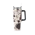 40oz Cow Pattern Bottle view 8