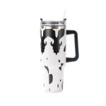 40oz Cow Pattern Bottle view 6