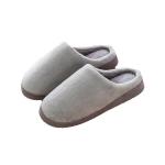 Coral Velvet Cotton Slippers view 1