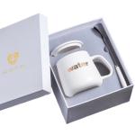 Mug With Lid Spoon Gift Box Set view 5