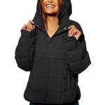 Solid Color Hooded Cotton Coat view 2