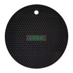 Circular Honeycomb Silicone Placemat view 2