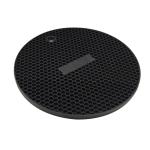 Circular Honeycomb Silicone Placemat view 1