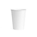 12oz White Cup With Sleeve view 1
