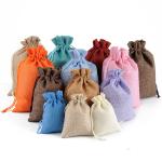 Burlap Bag view 1