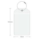 Luggage Tag With Business Card Slot view 2