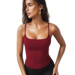 Women Scoop Neck Tank Top view 2