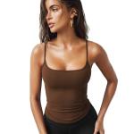 Women Scoop Neck Tank Top view 3