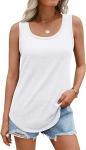 Womens Loose Fit Casual Tank Top view 4