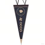 8x6 Inch Felt Pennant Double Sides Print view 2
