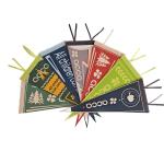 8x6 Inch Felt Pennant Double Sides Print view 1