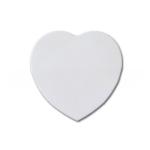 Heart Shaped Ceramic Coaster view 1