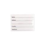 Acrylic Luggage Tag view 2