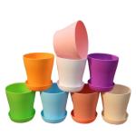 Resin Flower Pot view 1